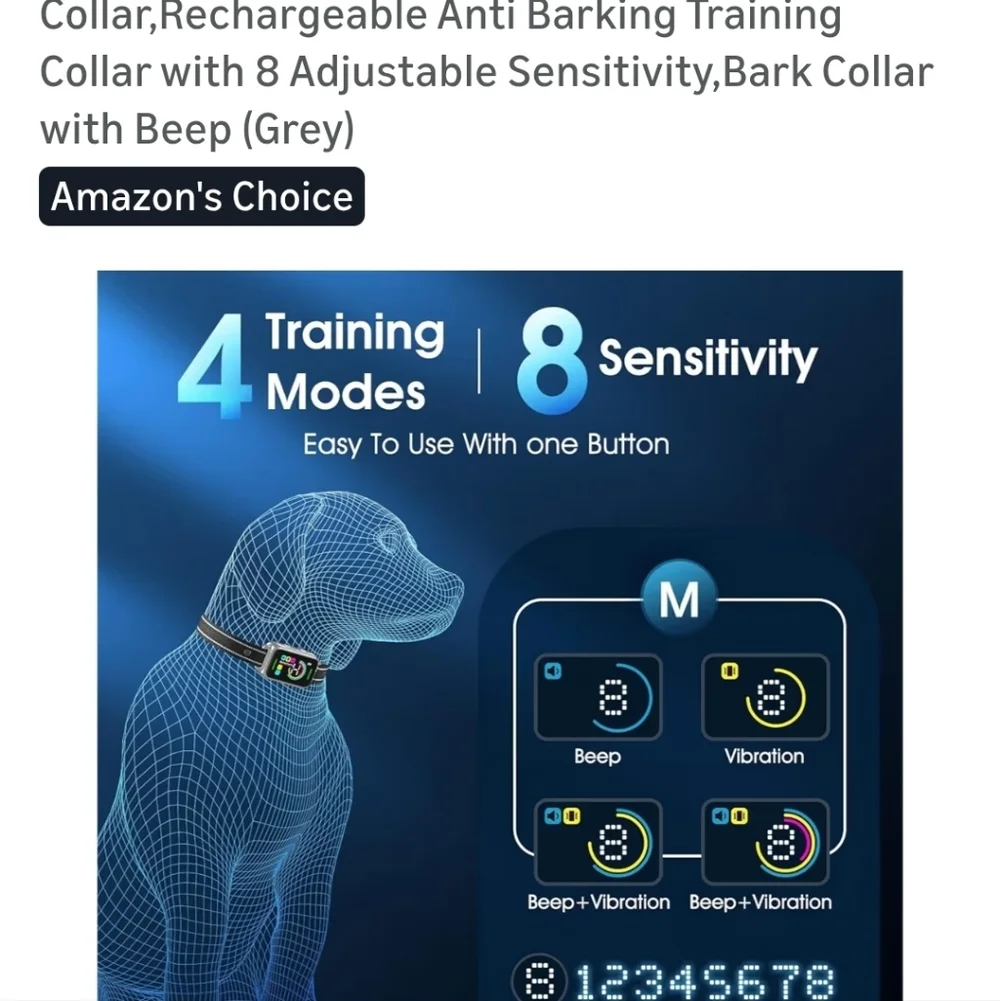 Smart Barking Dog Collar